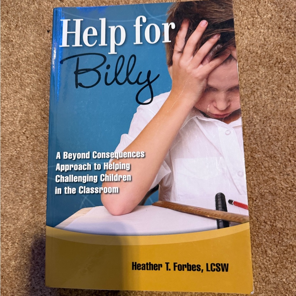 Help for Billy book